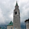12. Kostel v Cortině d'Ampezzo
